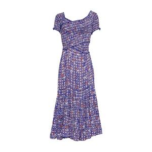 POUPETTE ST BARTH Soledad Maxi Dress, Blue Hyeres, XS